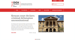Desktop Screenshot of doxafrica.org